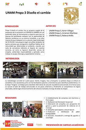 UNAM Prepa 3 Diseño el cambio